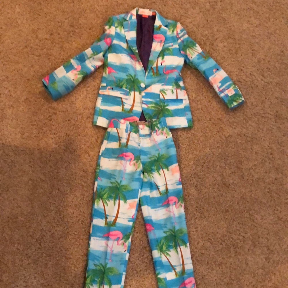 Pink Flamingo suit